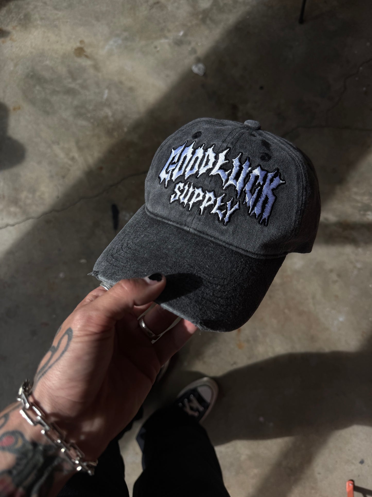 GOTHIC DAD CAP