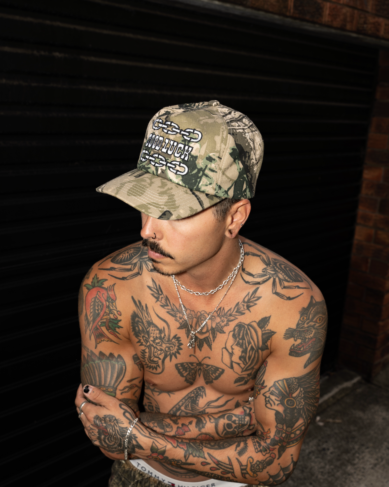 Real Tree Chain Snap Back