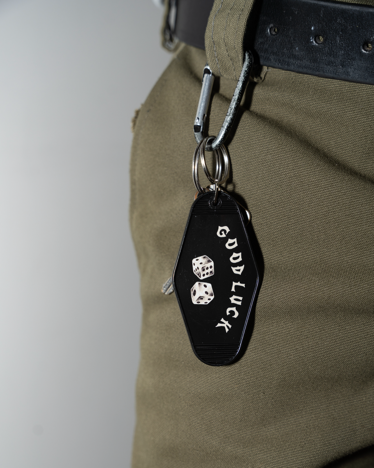 Dice Motel Key Chain