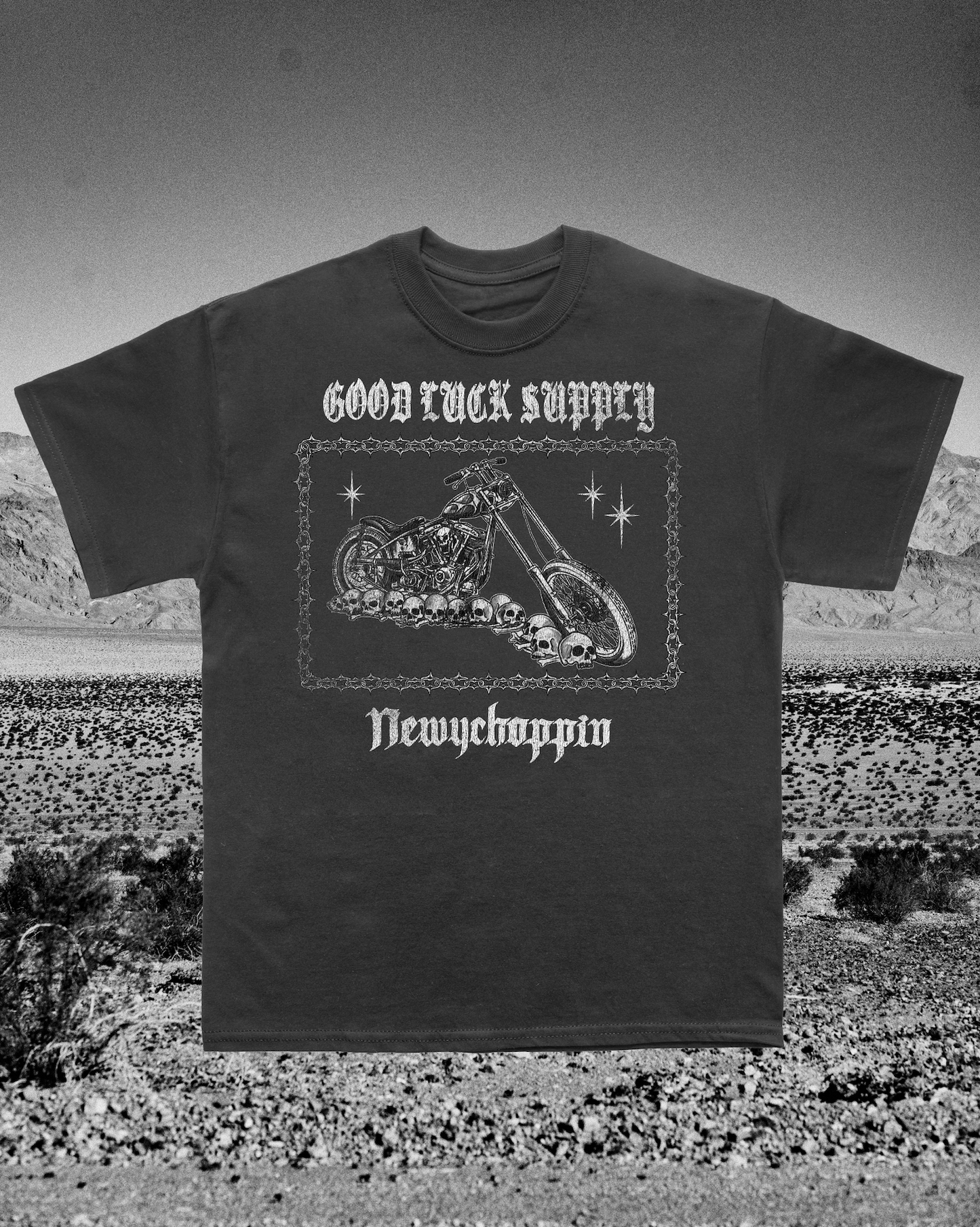 GOOD LUCK x NEWYCHOPPIN T-Shirt (PRE-ORDER)