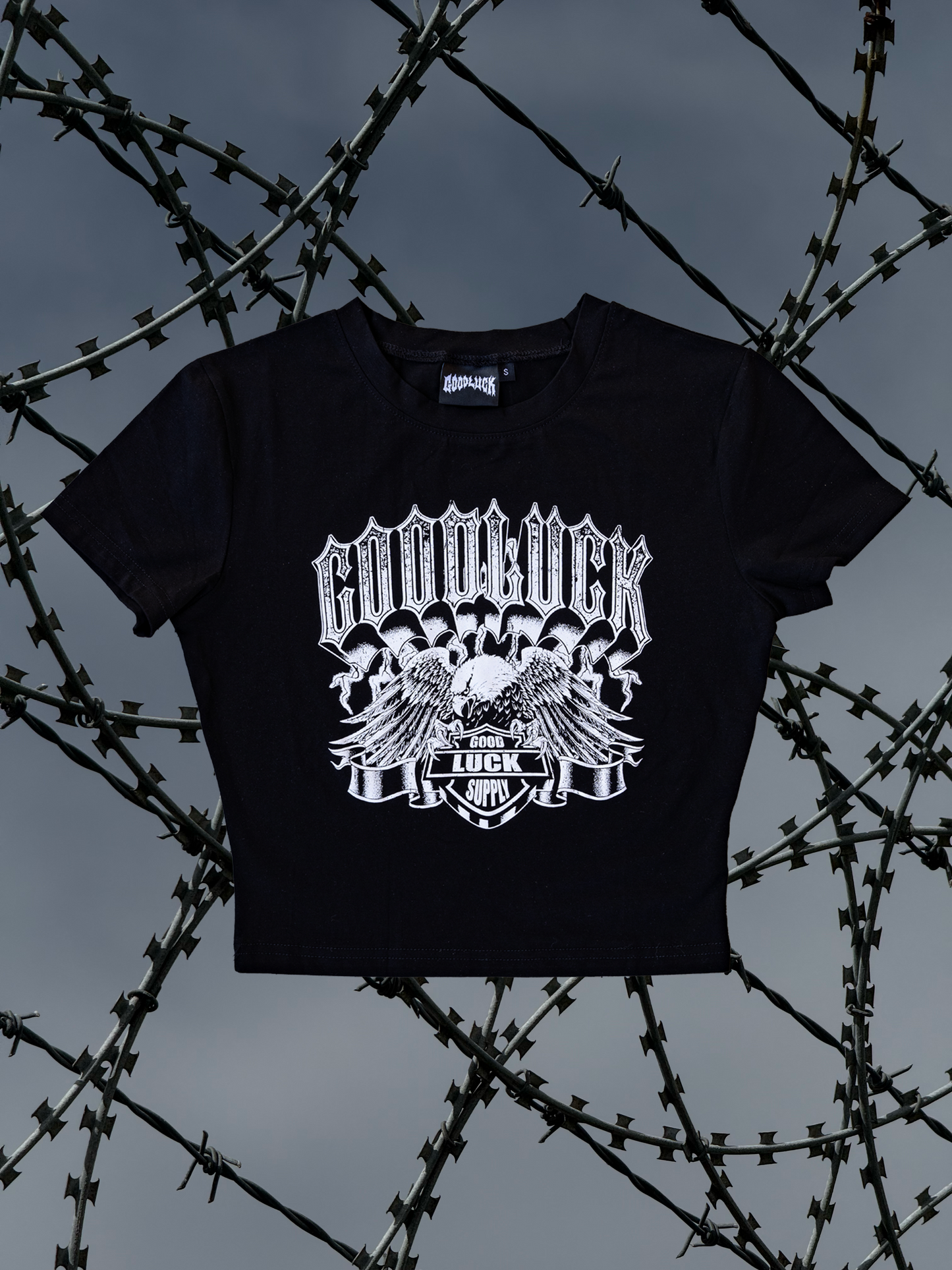 BALD LIGHTNING BABY TEE