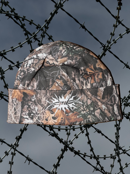 REVERSIBLE CAMO BEANIE