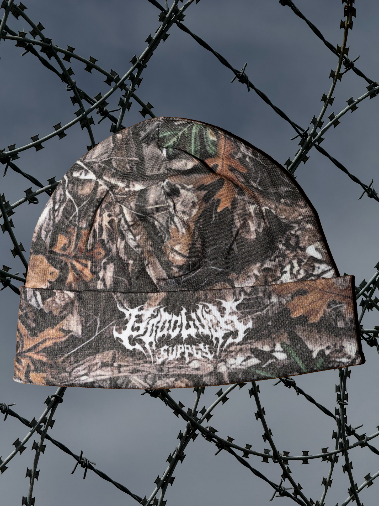 REVERSIBLE CAMO BEANIE