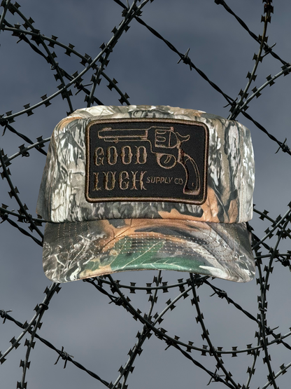 CAMO REVOLVER SNAPBACK