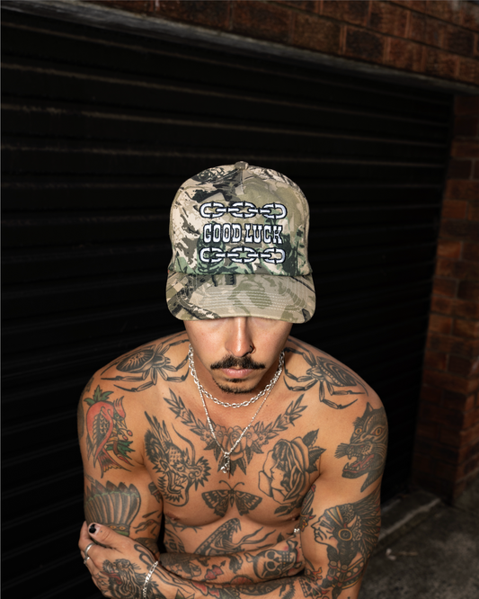 Real Tree Chain Snap Back