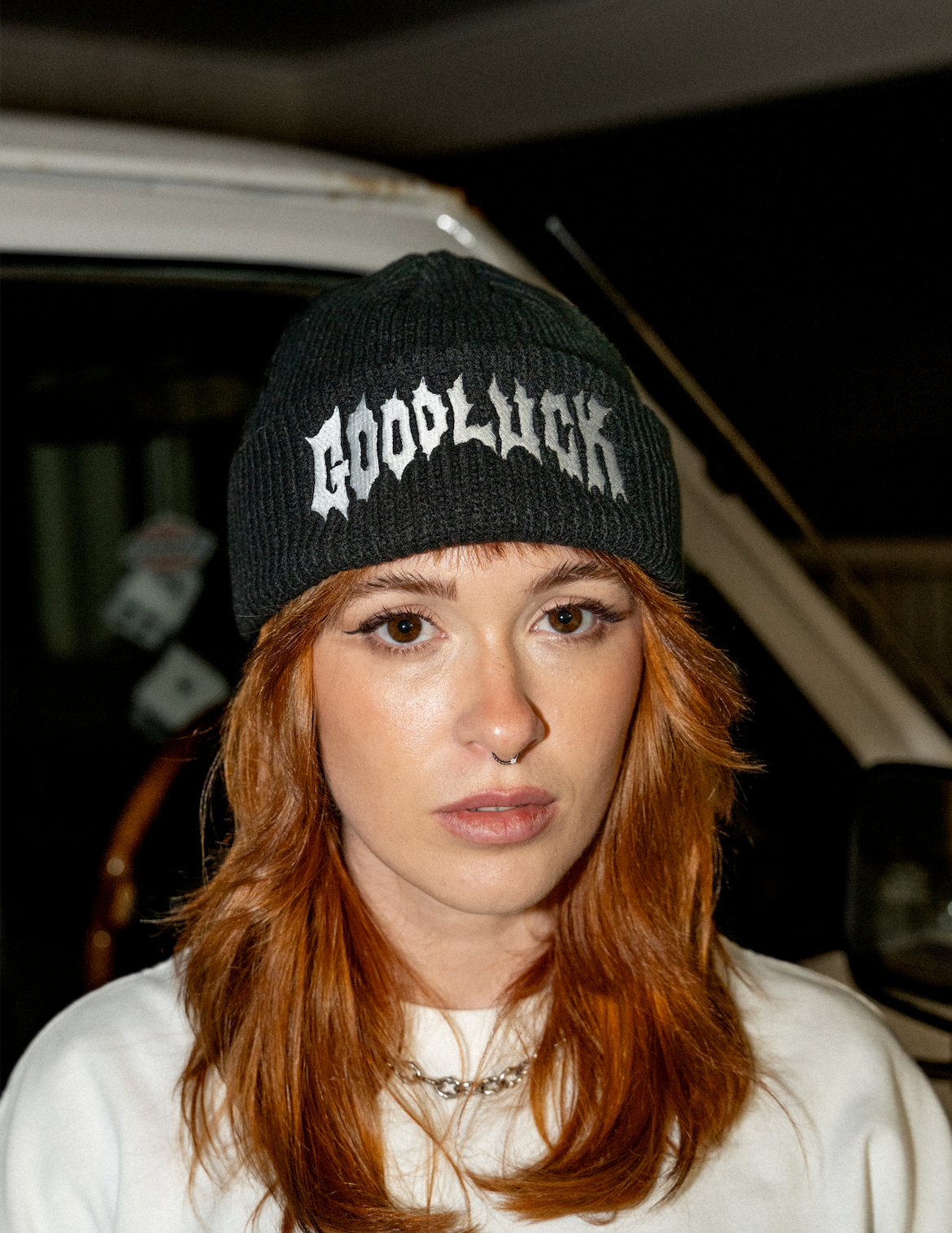 Gothic Double Sided Beanie