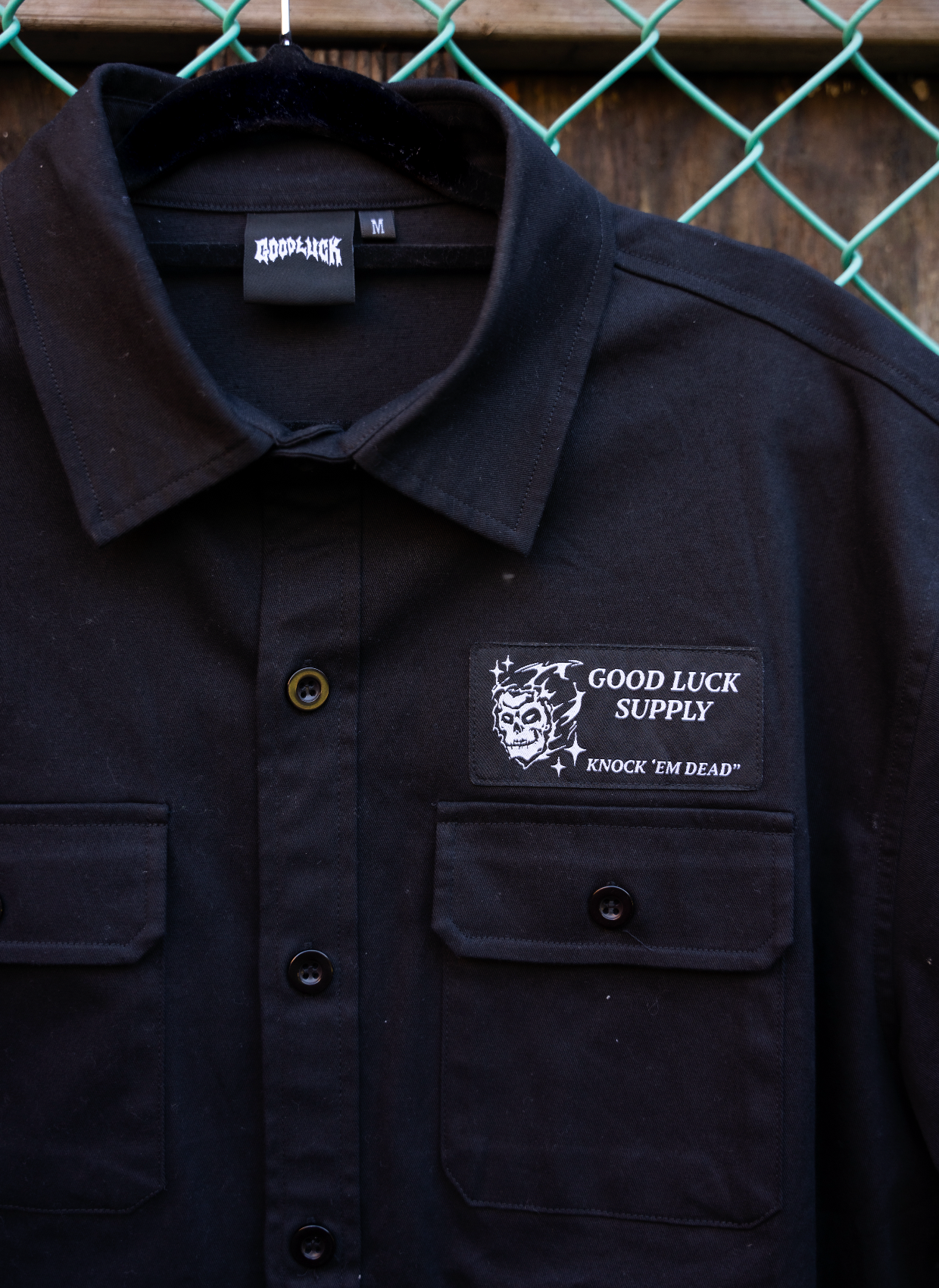 GOTHIC SHORT SLEEVE WORK SHIRT