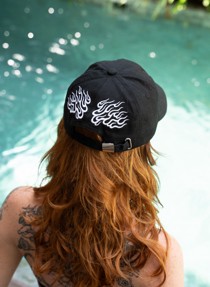 Japanese Flame Strap Back