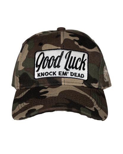 Camo Good Luck Cap