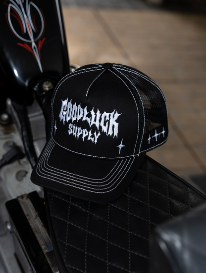 GOOD LUCK TRUCKER HAT