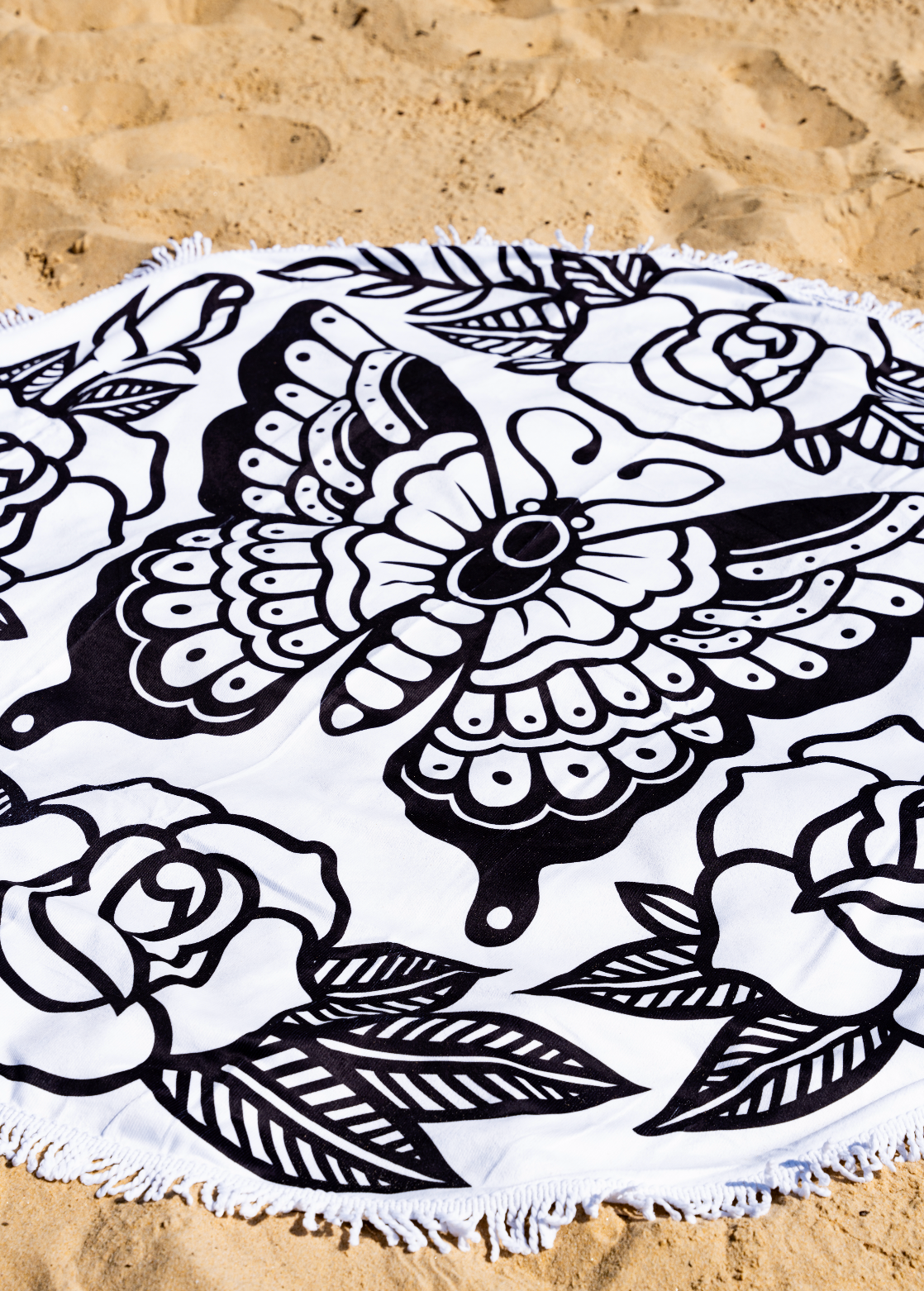 TRAD BUTTERFLY BEACH TOWEL