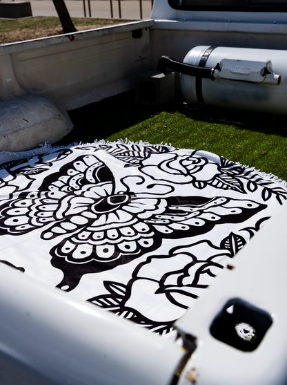 TRAD BUTTERFLY BEACH TOWEL