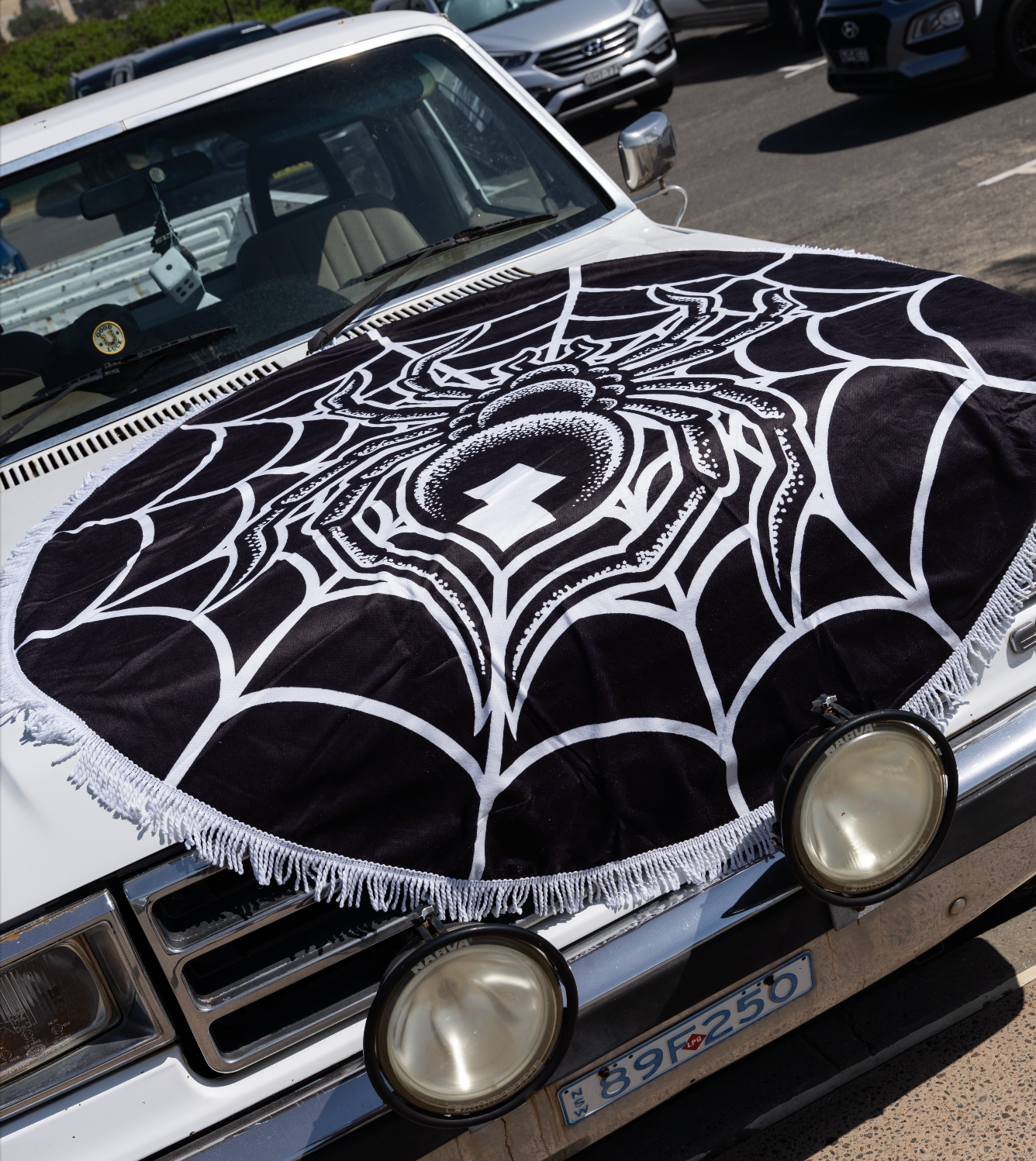 REDBACK WEB BEACH TOWEL