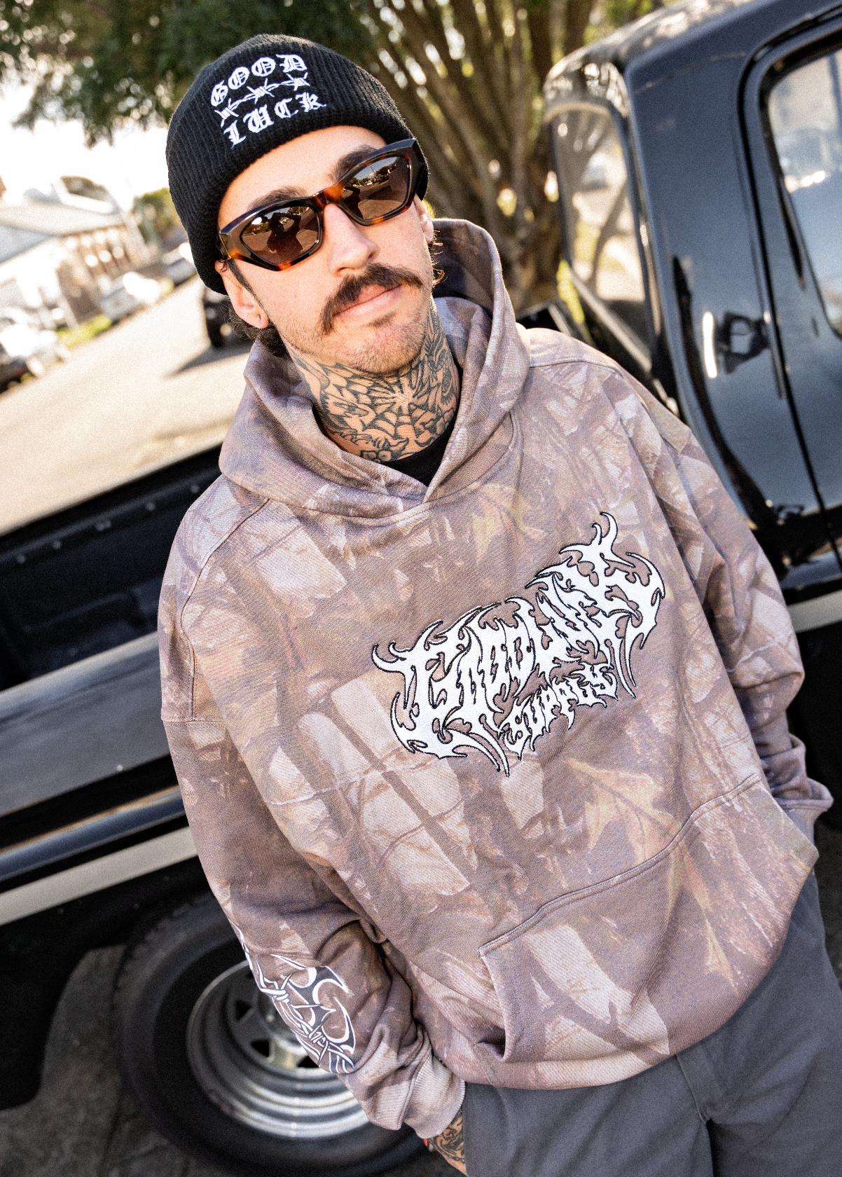 BURY ME IN CAMO HOODIE