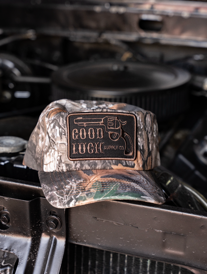 CAMO REVOLVER SNAPBACK