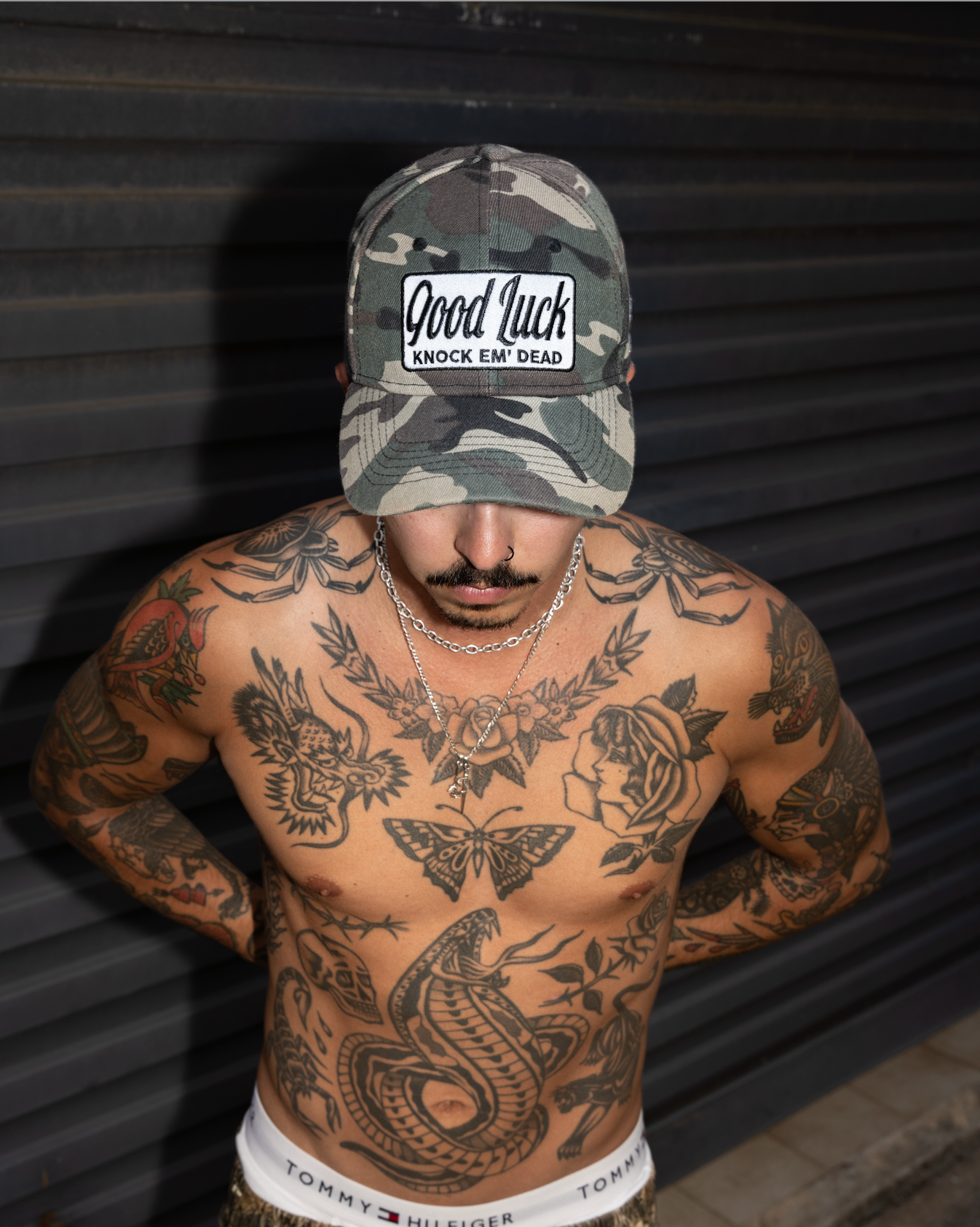 Camo Good Luck Cap